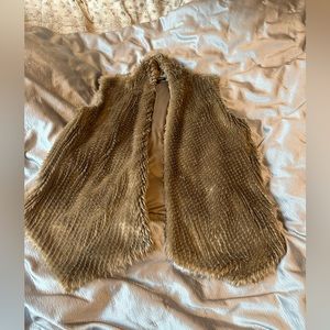 Express Faux Fur Vest